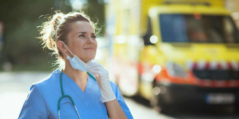 EMT on break